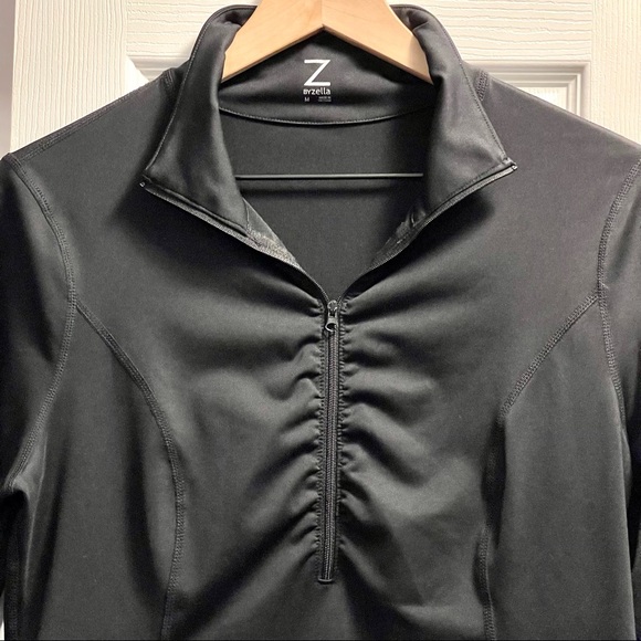 Z By Zella Athletic Half-Zip in Black Size M - Picture 2 of 7